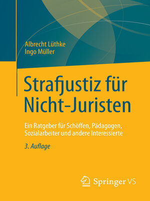 cover image of Strafjustiz für Nicht-Juristen